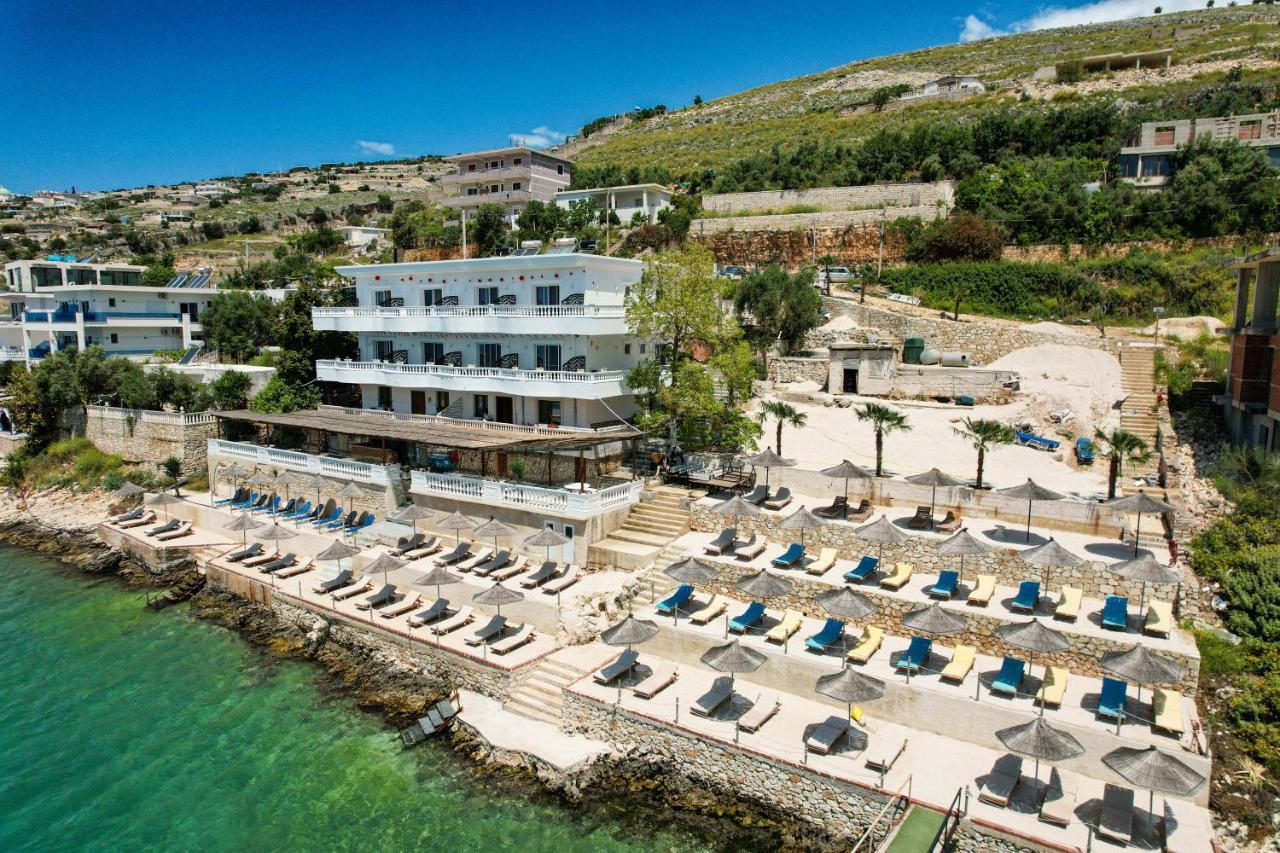 Luxury Villa Alisja Sarande With Private Beach Екстериор снимка