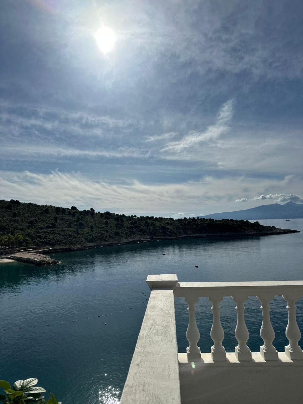 Luxury Villa Alisja Sarande With Private Beach Екстериор снимка