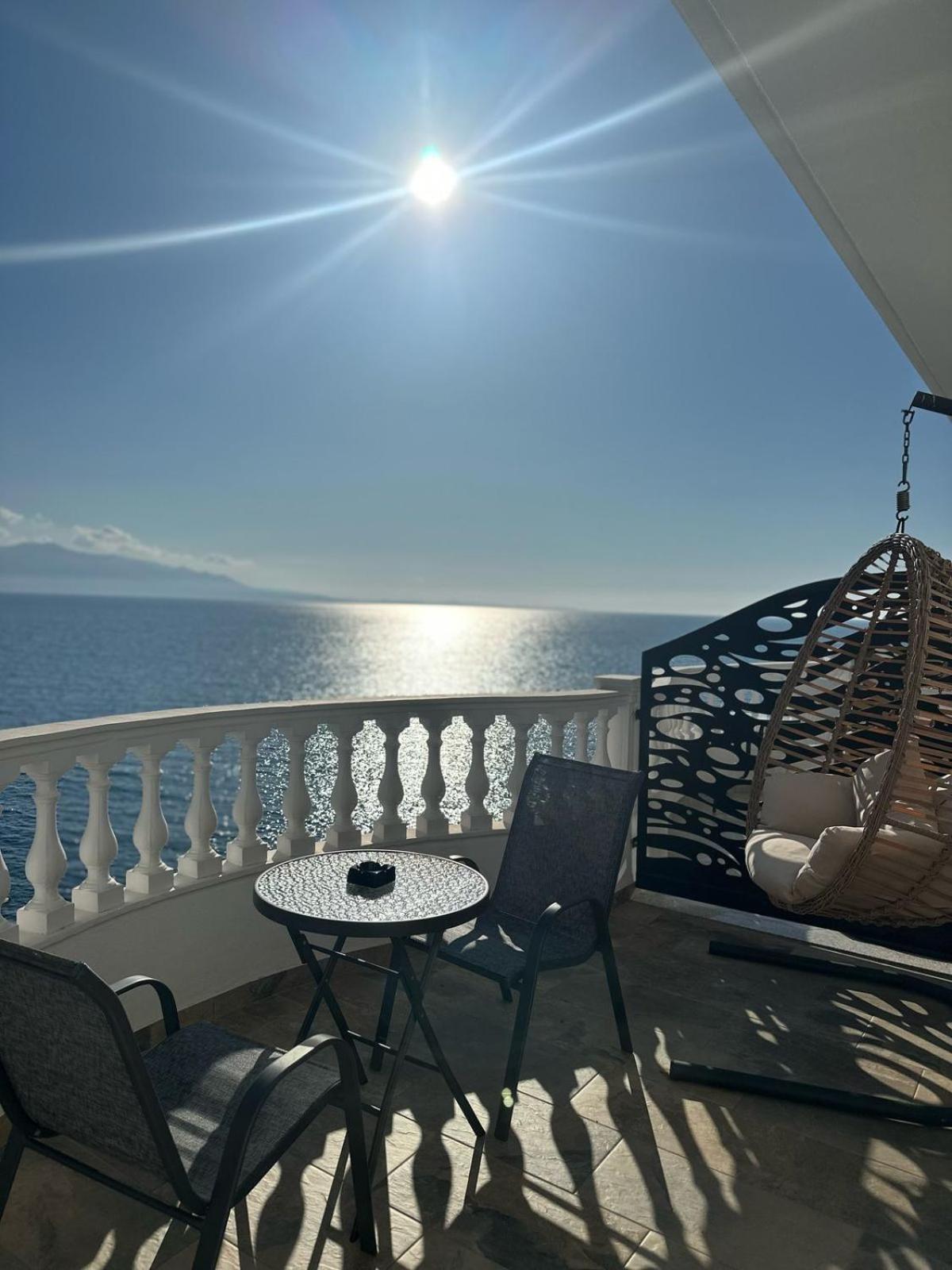 Luxury Villa Alisja Sarande With Private Beach Екстериор снимка